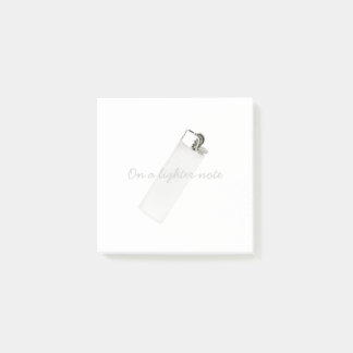 Op een lichtere noot post-it® notes