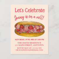 Op een Lobster Roll Gefeliciteerd Maine ME Foodie