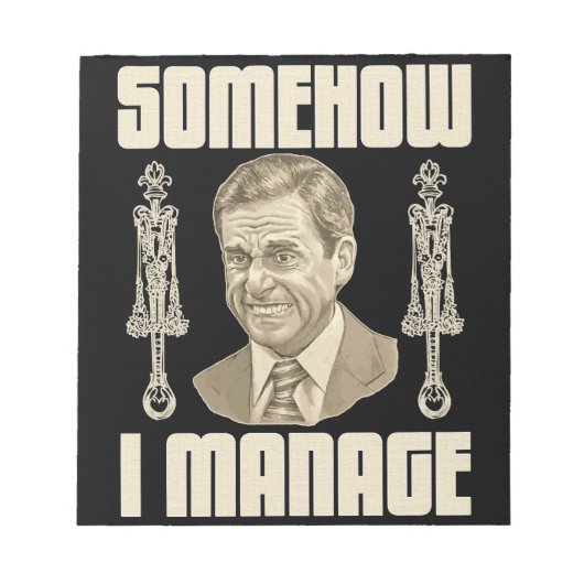 Op een of andere manier beheer ik notitieblok (Voorkant)