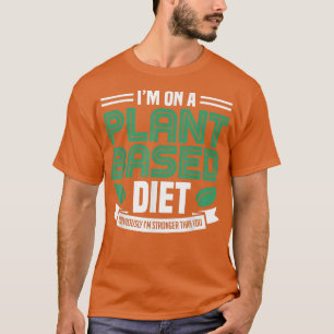Op een Plant gebaseerd dieet Vegan Plant Powered V T-shirt