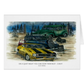 OP EEN STIJGENDE NACHT KUNT U HEN HOREN - CHEVY W-