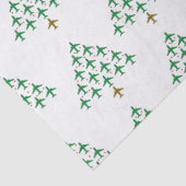 Op en af kerstboom tissuepapier (Detail)