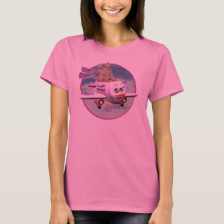 Op en af met GingerSnap Furffybottom T-shirt