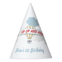 Op en af! Pet van de Birthday-vliegpartij