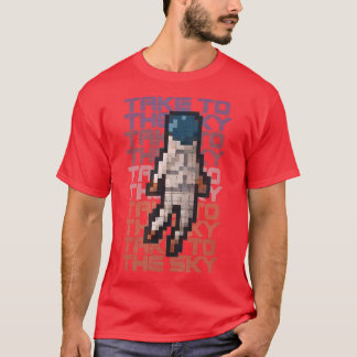 Op en neer Astronauts T-Shirt