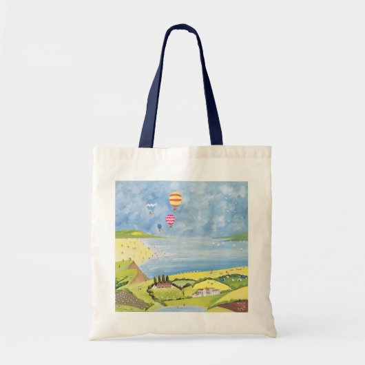 Op en uit tote bag (Voorkant)
