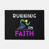 Op Faith Christelijk Runner Deurmat (Voorkant)