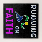 Op Faith Christelijk Runner Legpuzzel (Horizontaal)
