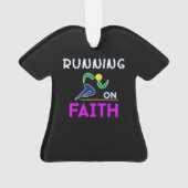 Op Faith Christelijk Runner Ornament (achterkant)