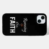 Op Faith Runner Case-Mate iPhone Case (Achterkant (horizontaal))
