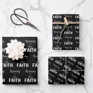 Op Faith Runner Inpakpapier Vel