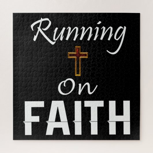 Op Faith Runner Legpuzzel (Verticaal)