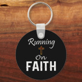Op Faith Runner Sleutelhanger (Voorkant)