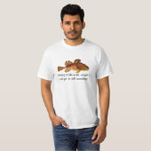 Op Geviste en snoepgoed gemonteerde Mannen met een T-shirt (Voorkant volledig)