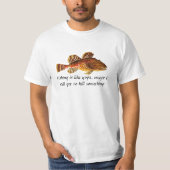 Op Geviste en snoepgoed gemonteerde Mannen met een T-shirt (Voorkant)