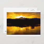 Op gouden vijvers briefkaart (Voorkant / Achterkant)