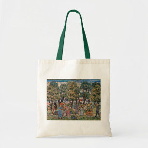 Op grond van de bomen van Maurice Prendergast, Fin Tote Bag