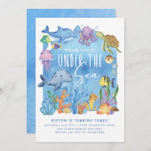 Op grond van de uitnodiging van het Zee om de dag  (Voorkant / Achterkant)