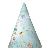 Op grond van het Pet van de Birthday-Zee Feesthoedjes (Rechts)