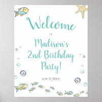 Op grond van het Zee heet ik welkom in de Birthday