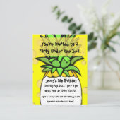 Op grond van het Zee is de uitnodiging van de Beac (Staand voorkant)