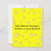 Op grond van het Zee is de uitnodiging van de Beac (Achterkant)