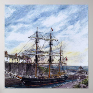 "Op haar eigen Poster" Poster