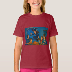 Op Halloween verwelkomen we de heksen! T-shirt