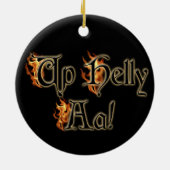 Op Helly Aa. Keramisch Ornament (Achterkant)