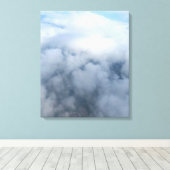 Op hemelse plaatsen canvas afdruk (Insitu (Houten vloer))