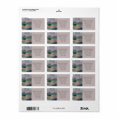 Op het adreslabel van eBay Etiket (Full Sheet)