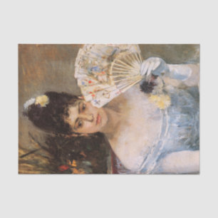 Op het bal door Berthe Morisot Tissuepapier
