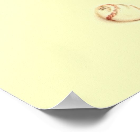 Op het balpark poster (Hoek)