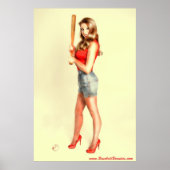 Op het balpark poster (Voorkant)