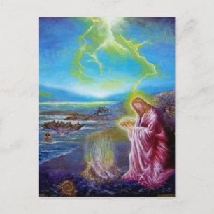 OP HET BRIEFKAART AAN ZEE