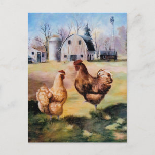 Op het Briefkaart van de Boerderij