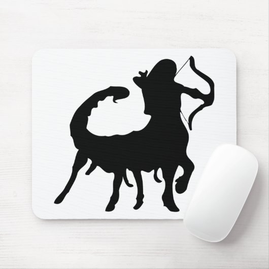 Op het Cusp: Sagittarius-Scorpio Muismat (Met muis)