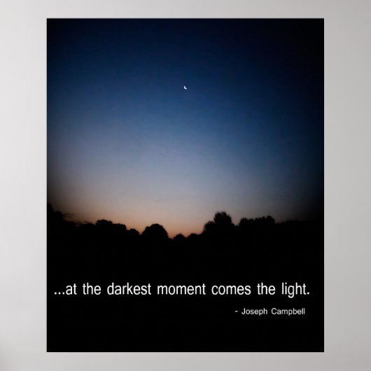 Op het donkerste moment komt het licht. poster (Voorkant)