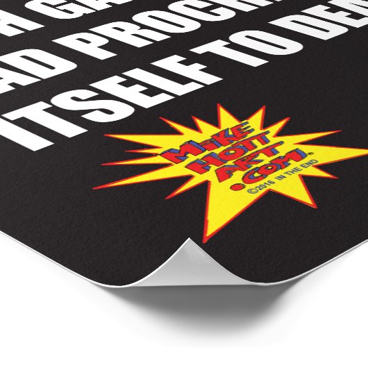 Op het einde poster (Hoek)