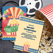 Op het Films Verjaardagsfeest Kaart