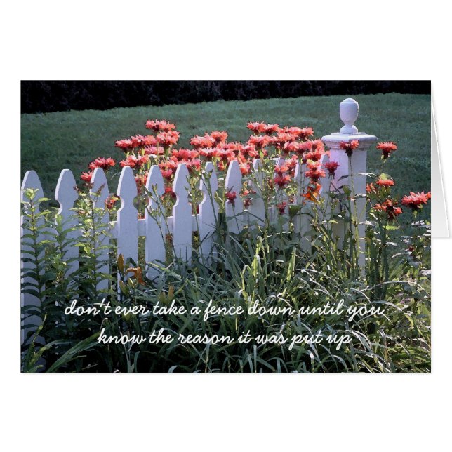 Op het hek (Voorkant Horizontaal)