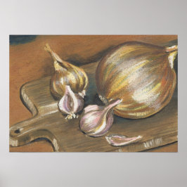 Op het klapbord poster