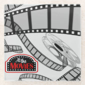 *Op het Logo Glass Onderzetter van films* (Voorkant)