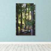 Op het meer canvas afdruk (Insitu (Houten vloer))