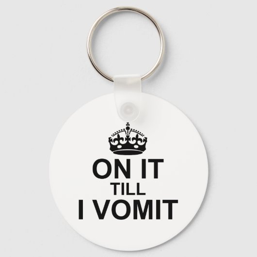 Op het moment dat ik eromheen ga - sleutelhanger (Voorkant)