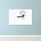 Op het moonlight canvas afdruk (Insitu (Houten vloer))