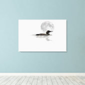 Op het moonlight canvas afdruk (Insitu (Houten vloer))