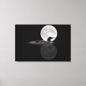 Op het moonlight canvas afdruk (Voorkant)