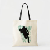 Op het net van Basketball Tshirts en cadeaus Tote Bag (Voorkant)