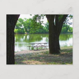 OP HET PARK BRIEFKAART